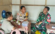 Jalin Kedekatan dengan Warga, Babinsa Koramil 03/SS Aktif Laksanakan Komsos