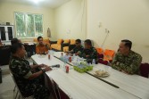 Tim Penyuluh Mabes TNI Koordinasi dengan BPBD Dumai, Bahas Penguatan Penanganan Karhutla