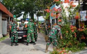 Gerakan Zero Waste, Kodim 0320 Dumai Gelar Karya Bakti Bersih Lingkungan di Pasar Lepin