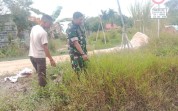 Serda Marwis Sisir Lahan Gambut, Ingatkan Bahaya Bakar Lahan di Bagan Keladi