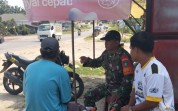 Patroli Jalur Pipa PHR, Babinsa Ingatkan Warga Tak Mengebor dan Mengambil Besi Pertamina