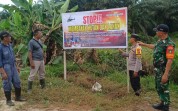 Personel Kodim Dumai Patroli dan Sosialisasi Karhutla di Gurun Panjang