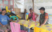 Cegah Gangguan Obvitnas, Tim Patroli Koramil 02/BK Sisir Jalur Pipa Minyak Dumai