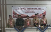 TNI Kodim 0320/Dumai Hadiri Pelantikan Kamabiran dan Pengurus Mabigus Kwarran Dumai Timur