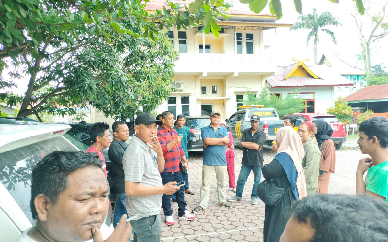 Pedagang Pasar Bundaran Tolak Pembongkaran Ikan di Kelakap Tujuh