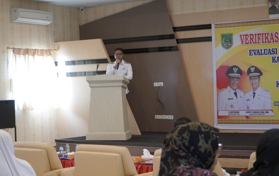 Pemkab Rohil Gelar VLH Evaluasi Kabupaten Layak Anak Oleh Tim Verifikasi Kementerian PPPA RI