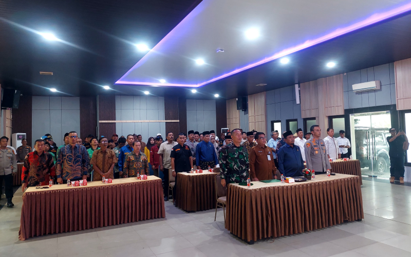 Deklarasi Damai di Polres Dumai, TNI-Polri dan Masyarakat Komit Jaga Keamanan Kota