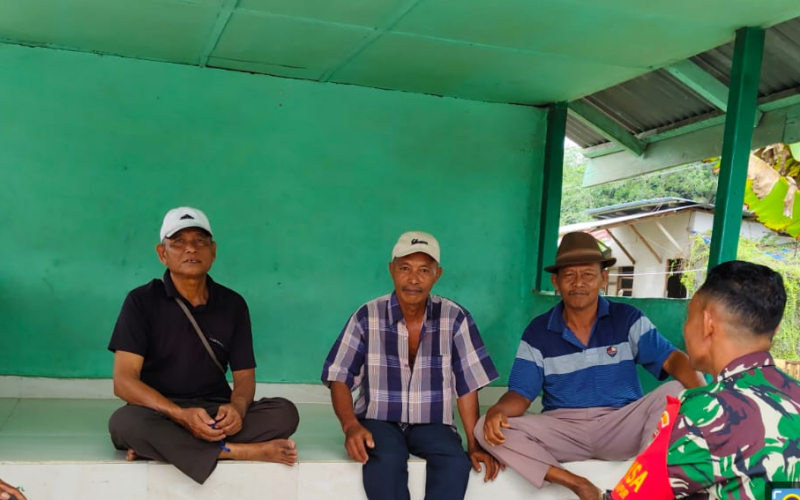 Serda M. Andi Darmawan Jalin Kedekatan dengan Tokoh Pemuda Bukit Kapur