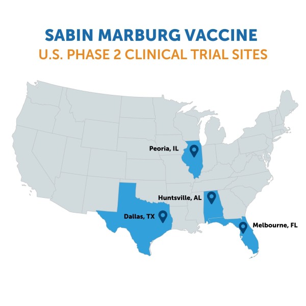 Sabin Begins Marburg Vaccine Trial in U.S.