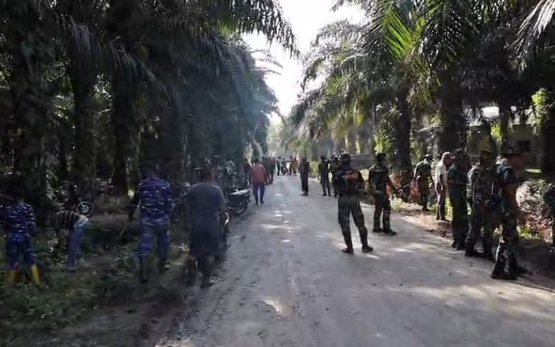 Sisu Gembira, Rumahnya Hampir Selesai Berkat TMMD ke 124 Kodim Dumai