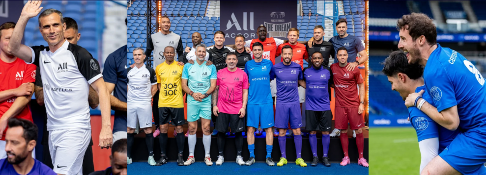 The Parc Des Princes As You’ve Never Seen It Before - Paris Saint-Germain Legends, Vip Guests And Members Of All Accor Gather For The “Dream Tournament” - An Experience By All Accor