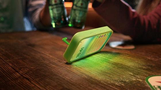 Heineken® Unveils a Phone Case that Flips Your Phone Over When it Hears “Cheers’’!
