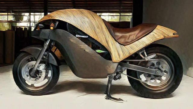 Motor Listrik Ini Terbuat dari Bambu