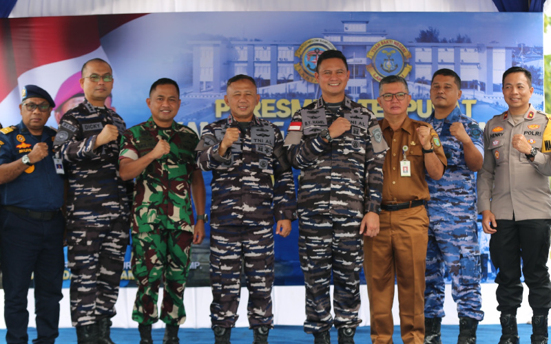 Pgs Dandim 0320 Dumai Hadir di Peresmian Kampung Bahari Nusantara