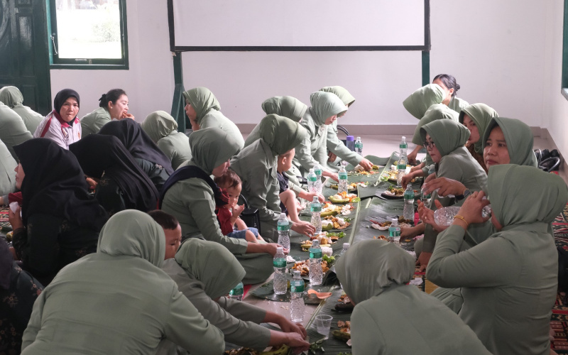 Jumat Berkah, Kodim Dumai Gelar Makan Siang Bersama