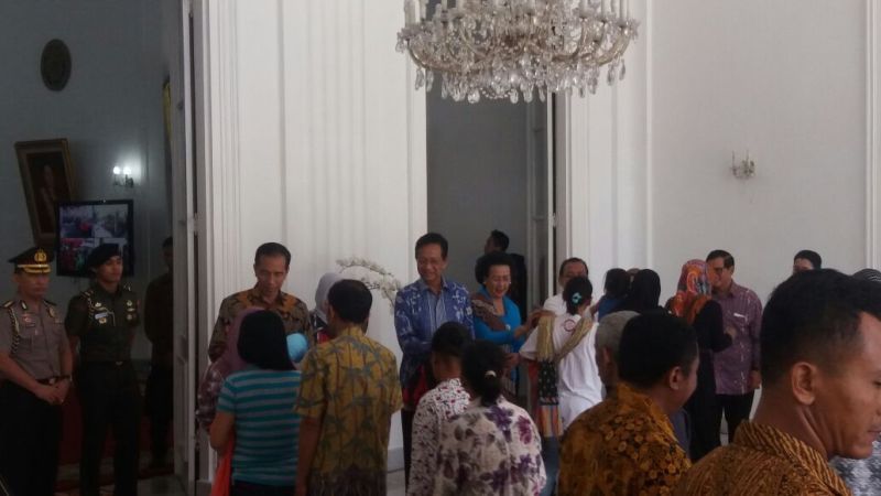 Hari Ke-Empat Moment Lebaran, Presiden Jokowi Open House di Gedung Agung Yogya