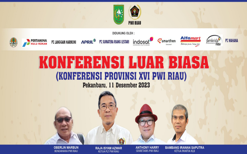Jelang KLB PWI Riau, DPT Segera Diumumkan