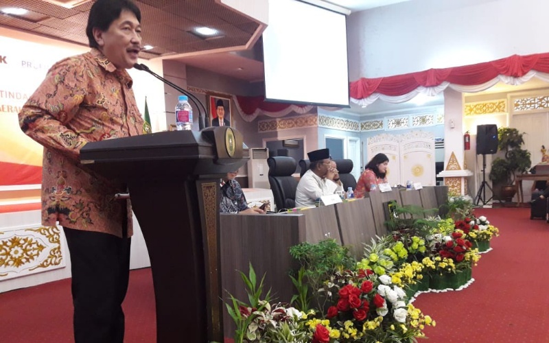 Kadin Inhil Ikuti Tindak Lanjut Komite Advokasi Daerah Anti Korupsi Riau