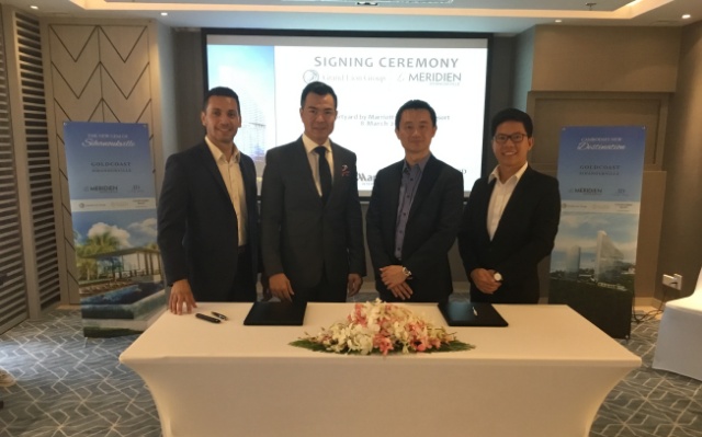 The Grand Lion Group Inks Second Contract With Marriott International In Sihanoukville, Cambodia