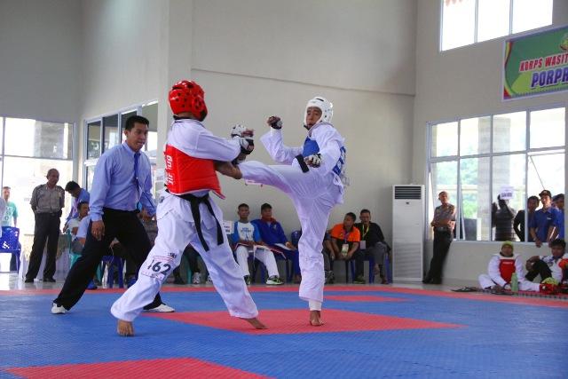 Porprov Riau: Inhu Rajai Cabor Taekwondo