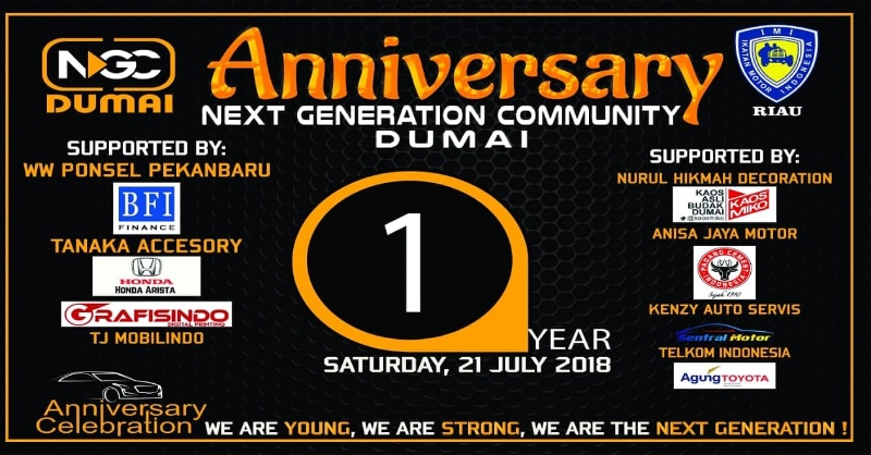 NGC Dumai Gelar Anniversary ke 1