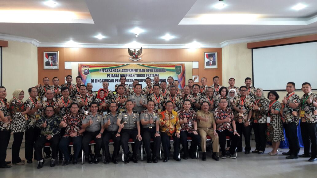 Bekerjasama Dengan Polda Riau, Pemkab Inhil Gelar Assessment Dan Open Bidding Pejabat Pimpinan Tinggi Pratama Tahun 2017