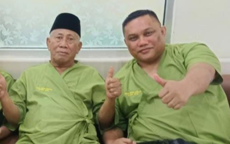 Paslon Ferdiansyah - Soeparto Jalani Tes Kesehatan di RSUD Arifin Achmad