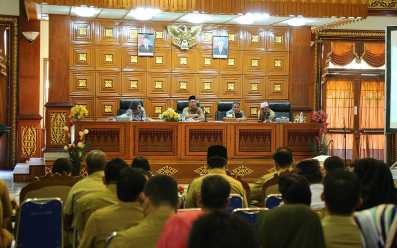 Bupati Siak Buka Entry Briefing Bersama BPK RI Perwakilan Riau