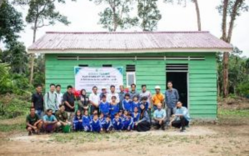 Dompet Dhuafa Riau Resmikan Kelas Baru SDN 016 Kampung Baru