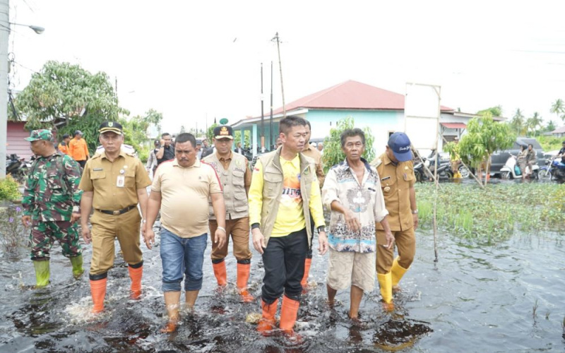 Pemkab Rohil Tetapkan Status Darurat Siaga Banjir