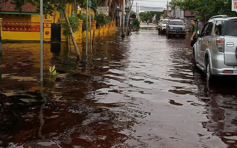 Hujan! Kota Dumai Terendam di Beberapa Kelurahan, Ini Kata Walikota