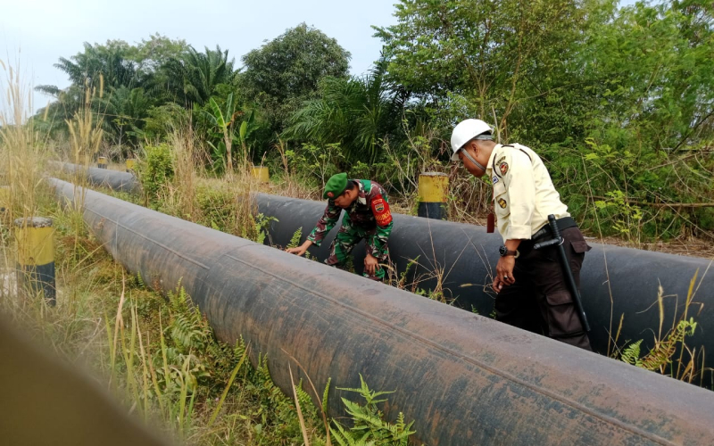 Tim Babinsa Koramil 01 Perkuat Pembinaan Teritorial