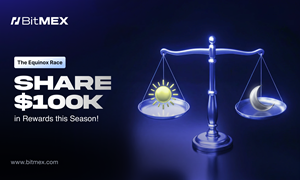 BitMEX Launches the Equinox Race Campaign Featuring a 100,000 USDT Prize Pool