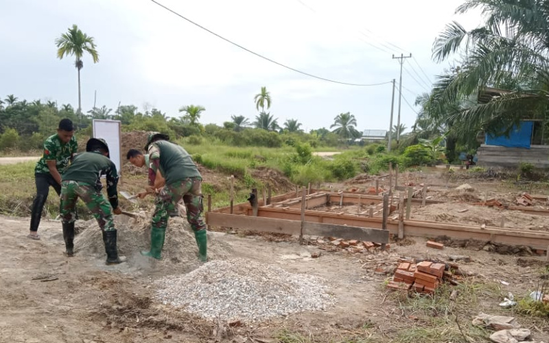 Dansatgas TMMD: Semangat Juang Kunci Utama