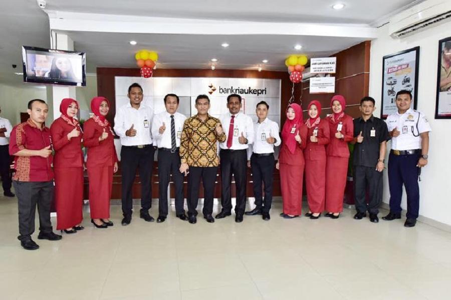Dirut Bank Riau Kepri Kunjungi Jaringan Kantor di Wilayah Inhu