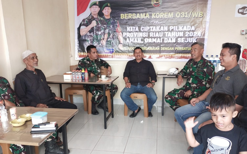 Dandim Dumai Komitmen Dukung Pemilu Damai, Ini Pesannya