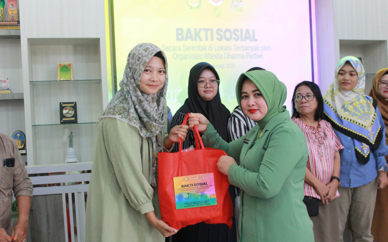 Persit Kartika Chandra Kirana Kodim Dumai Gelar Bakti Sosial