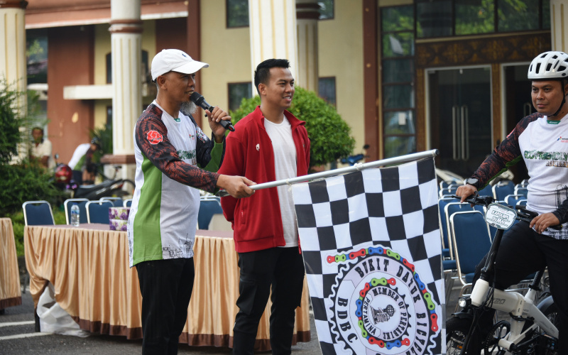 HUT RI ke-78, PT KPI Unit Dumai Gelar Funbike Bersama Forkopimda serta Sambangi Patra Seroja Eco-Edupark