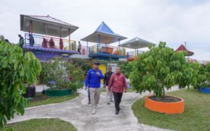 Agroeduwisata Pelintung,  Dinas Ketahanan Pangan Kota Dumai Lakukan Studi Tiru