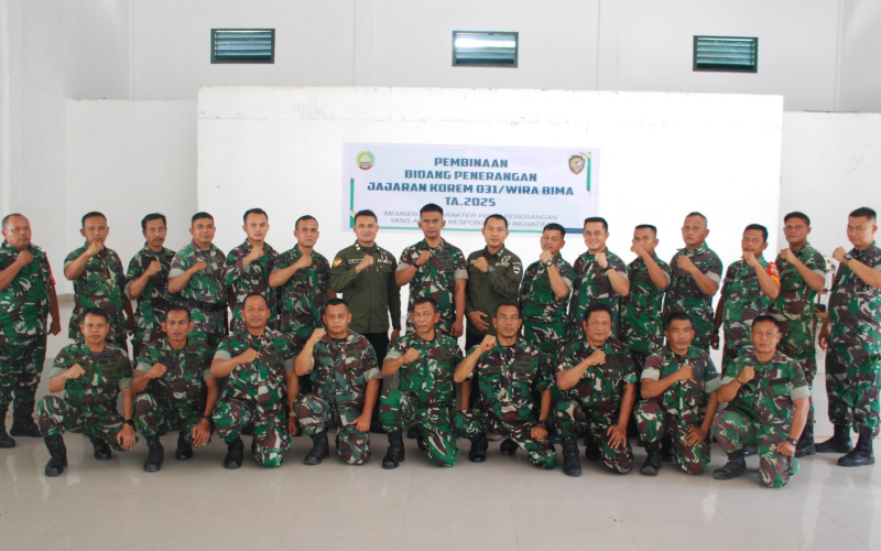 Kodim 0320 Dumai Perkuat Citra TNI AD dengan Pembinaan Penerangan BINPEN