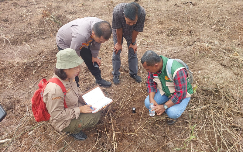 AKP Hardianto Pimpin Sinergi Polisi–Petani Siapkan Lahan Jagung di Dumai