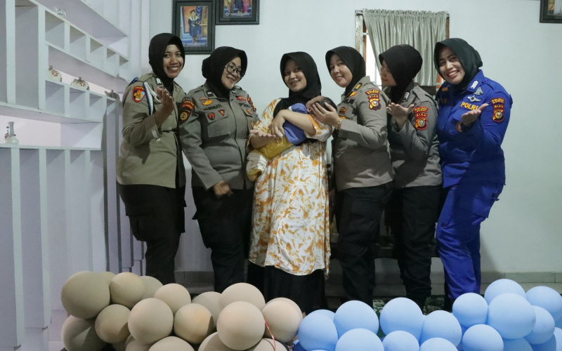 Hari Jadi Polwan RI ke 75, Polres Dumai Gelar Ajangsana