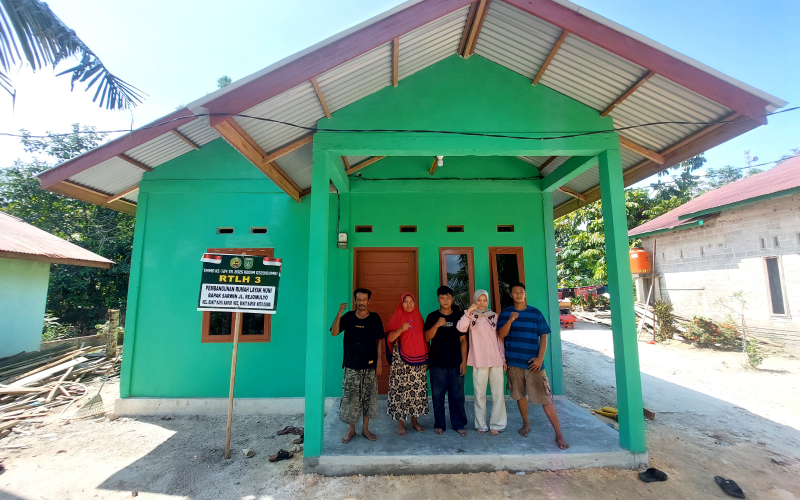 Kondisi RTLH Sebelum Penutupan TMMD ke 124 Kodim Dumai Capai 100 Persen