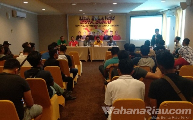 Komunitas Bola Voli Dumai Gelar Technical Meeting Liga Perdana