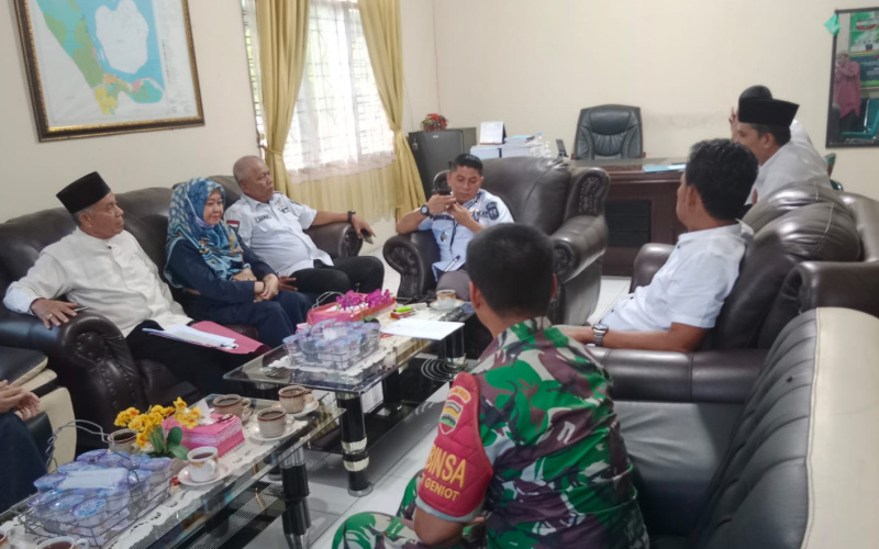 Koramil 03 Giat Komunikasi Sosial, Dengar Keluhan Masyarakat