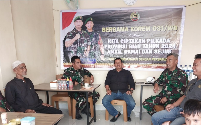 Pelda Andre Sosialisasi Pilkada Damai Kepada Masyarakat