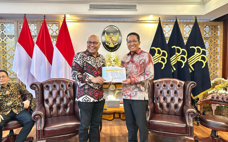 Menteri Hukum Terima Pengurus PWI Pusat, Blokir Administrasi Resmi Dibuka