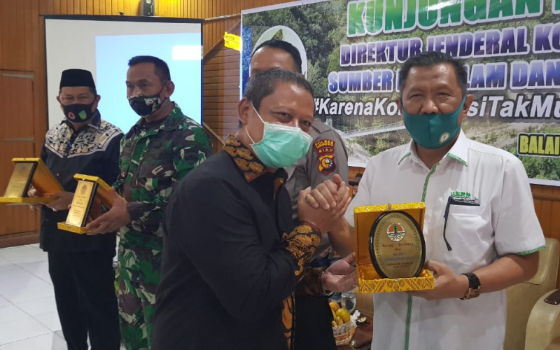 KLHK Beri 47 Penghargaan Terkait Penanganan Konflik Harimau di Riau