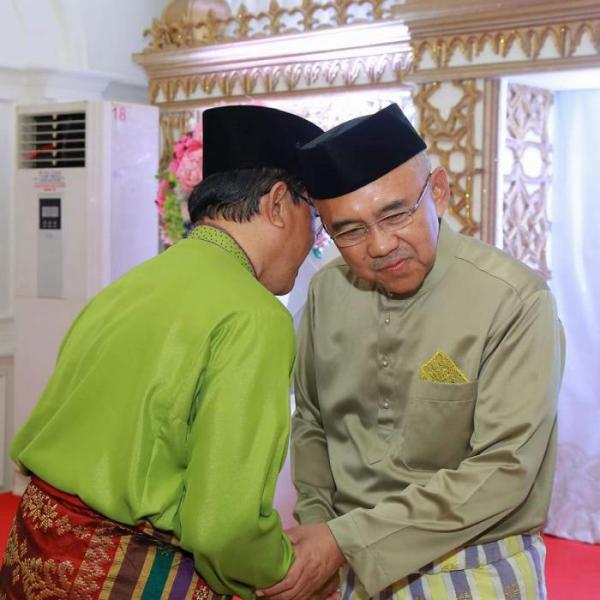 Bupati Wardan Silahturrahmi dengan Gubernur dan Forkopimda Riau