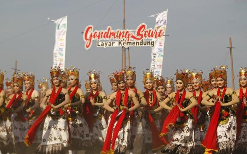Festival Gandrung Sewu Kembali Masuk Kalender Wisata Nasional 2019